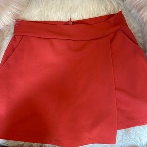 Forever 21 Orange Skort